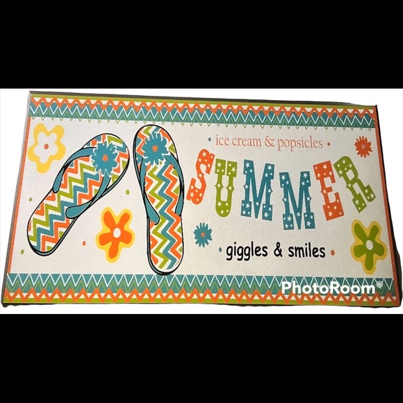 Celebrating Home Other - NWT SUMMER TIME FUN PLAQUE